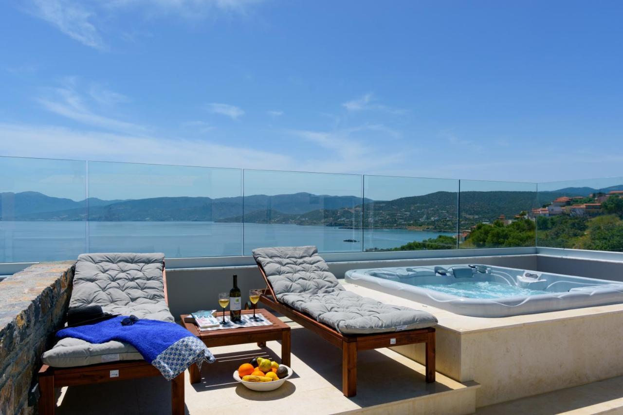 Indigo Luxury Apartment Ágios Nikolaos Exterior foto