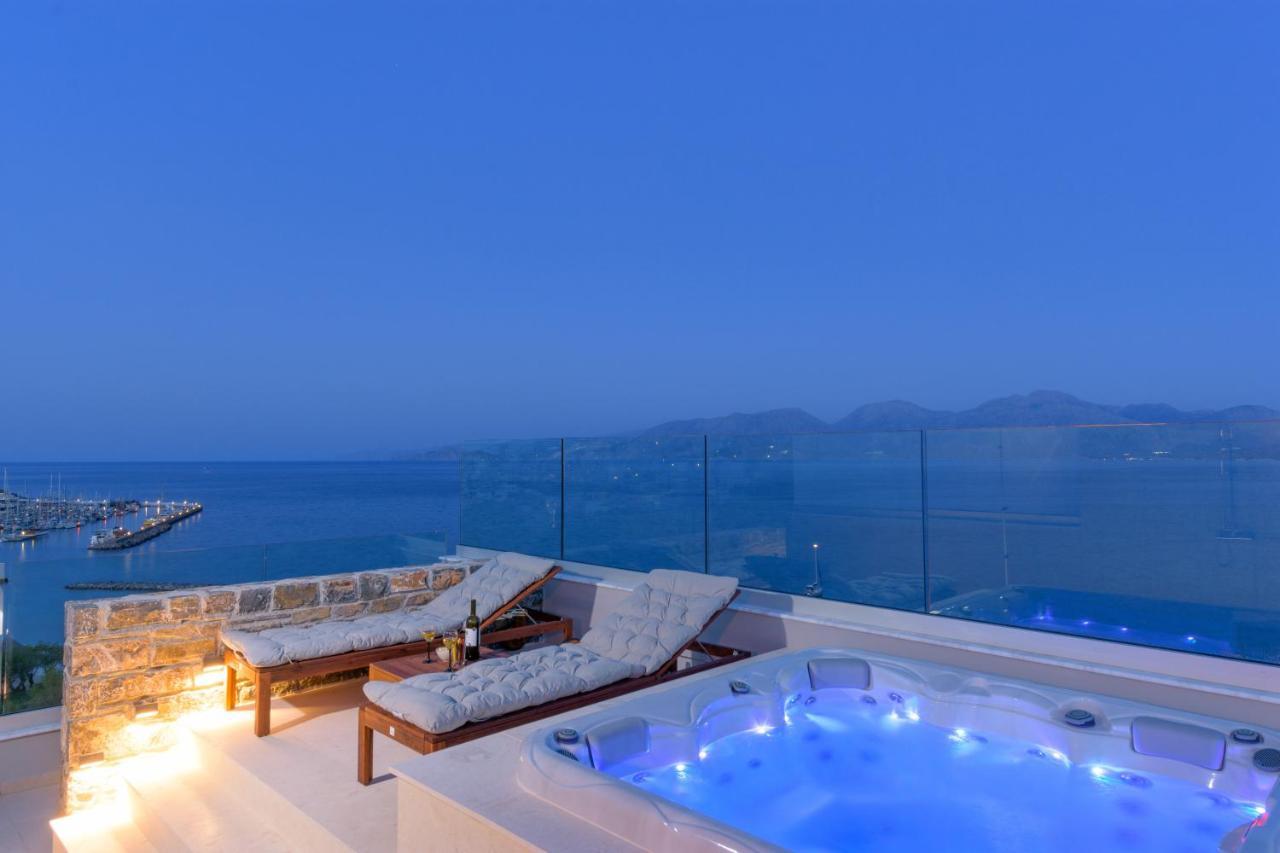 Indigo Luxury Apartment Ágios Nikolaos Exterior foto
