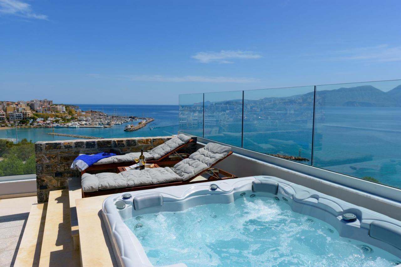 Indigo Luxury Apartment Ágios Nikolaos Exterior foto