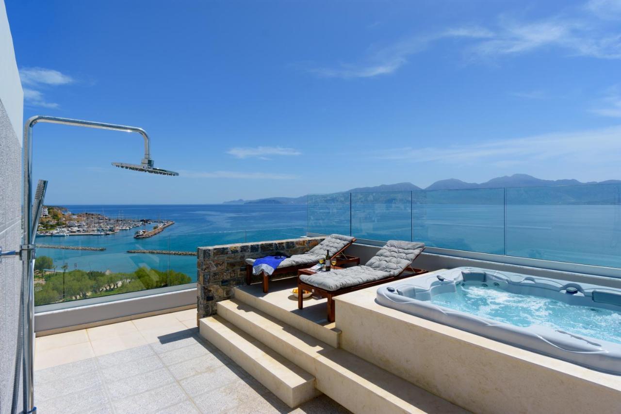 Indigo Luxury Apartment Ágios Nikolaos Exterior foto